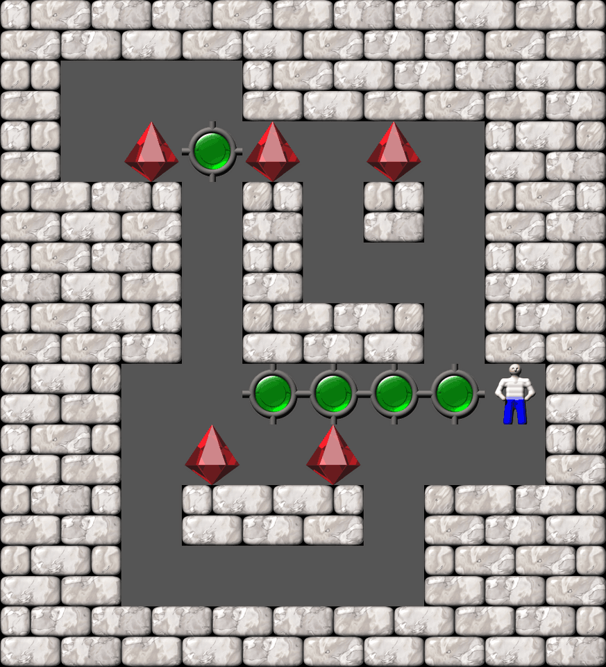 Sokoban Bugs550 collection level 392